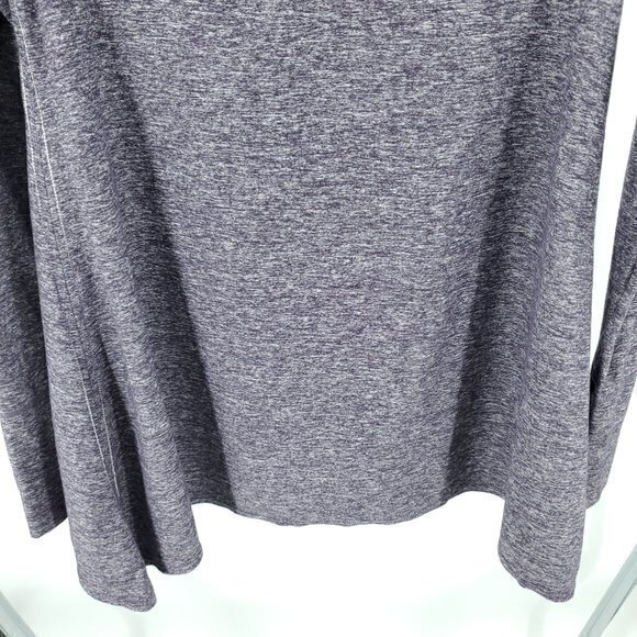 Lululemon Rehearsal Long Sleeve Tunic Top 6/M Heathered Black Swan (Purp… - Picture 13 of 16